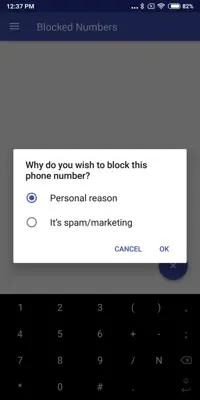 Call Block android App screenshot 2