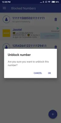 Call Block android App screenshot 7